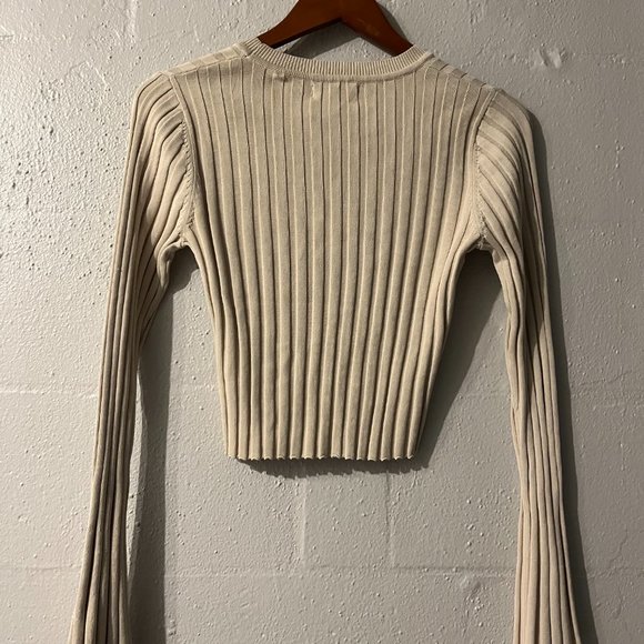 House Of Harlow - Ribbed Longsleeve Top - Picture 8 of 9